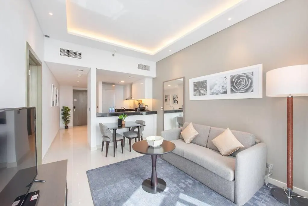 Upscale 1 Bed Apartment In Business Bay-Suiteable Dubái 0*,